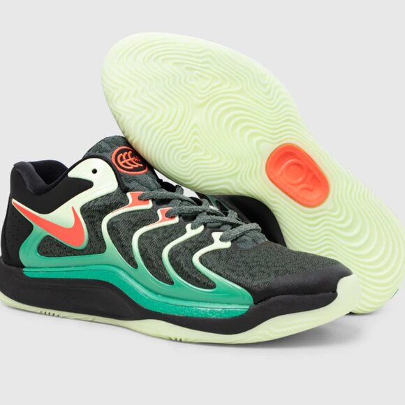 Nike Men’s KD 17 Easy Money Sniper Black Bright Crimson Basketball Shoes Size 10 - Picture 11 of 14